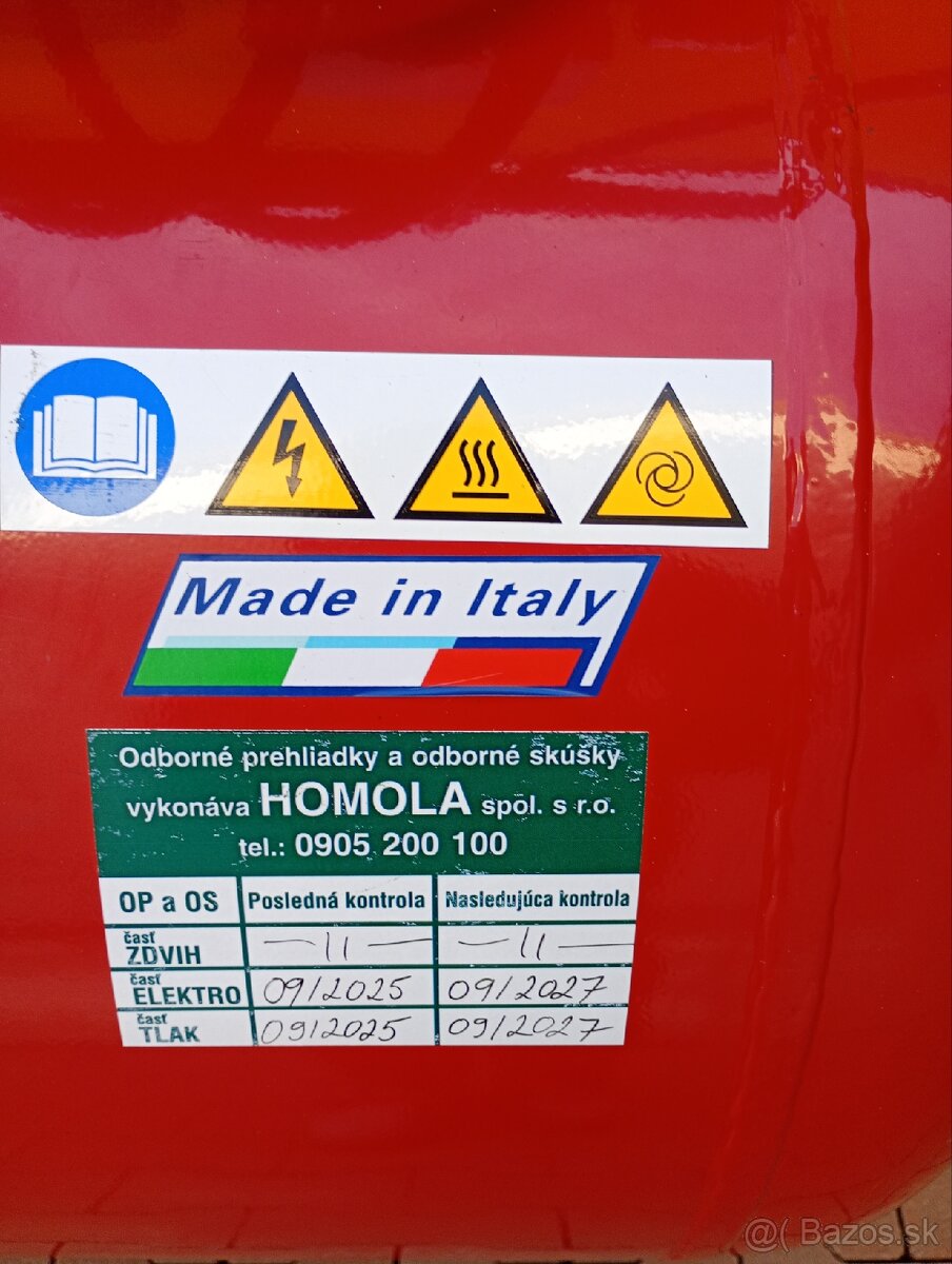 Kompresor taliansky FIAC 300/800 NOVY PROFI rada... - 9