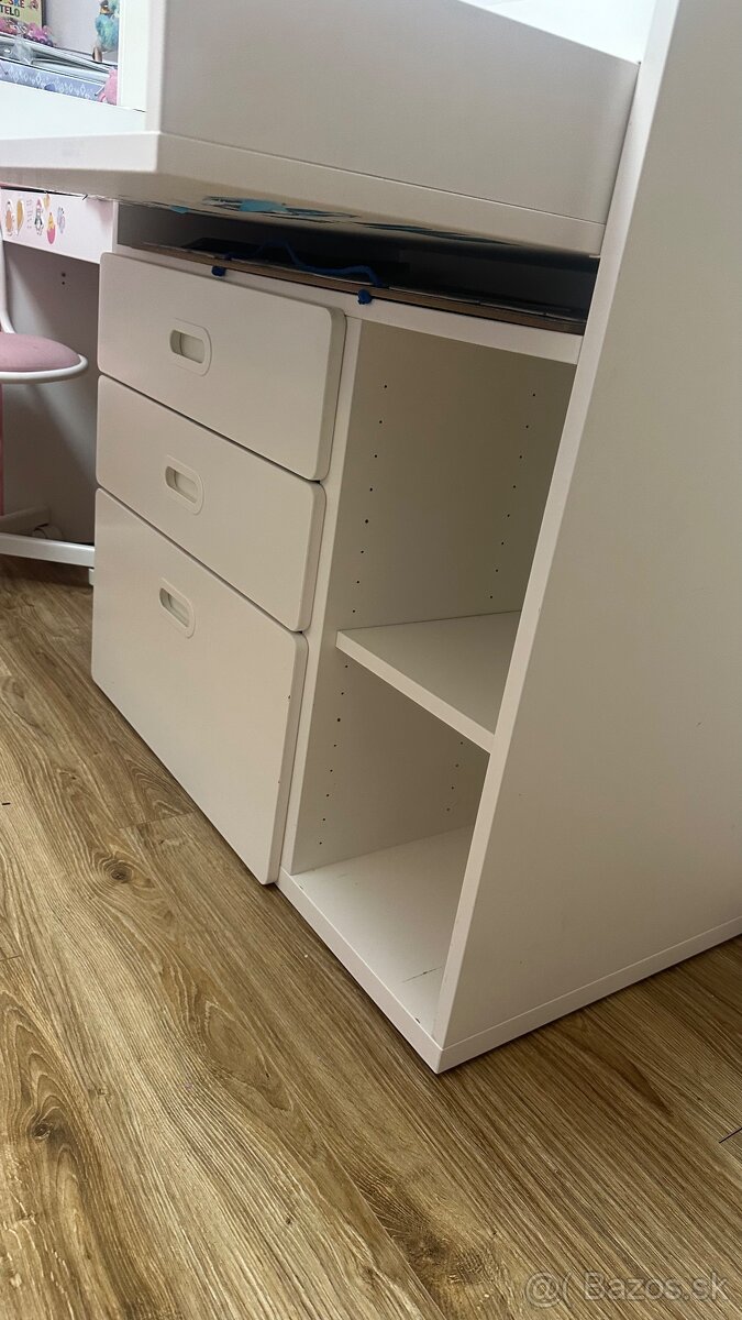 Predám prebaľovací pult ikea - 9