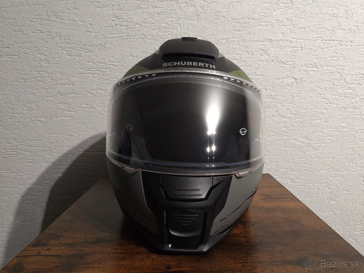 Schuberth E2 EXPLORER Green + interkom - 9