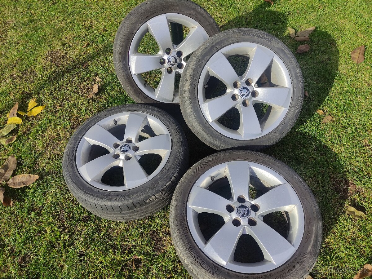Predám hliníkové disky ŠKODA R16 - 9