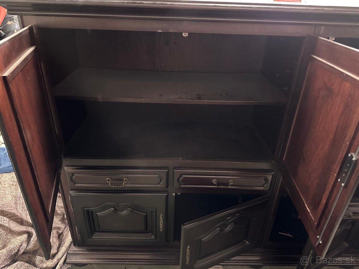 Skriňa z masívu - holandský nábytok - 9