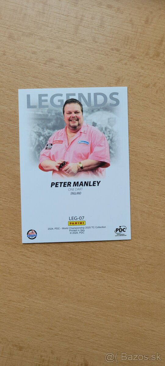 Hráči PDC Darts Šípky Séria Legendy - 9