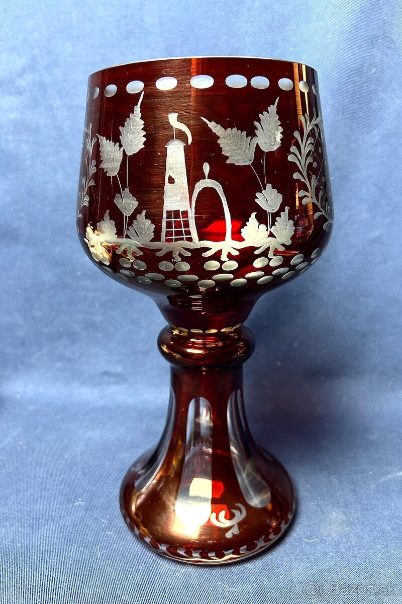 Veľký sklenený pohar Egermann - 9