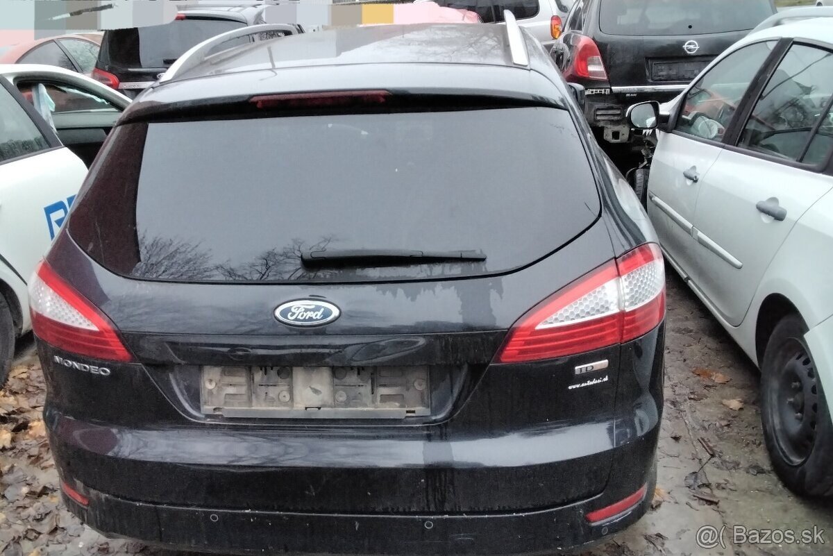 FORD MONDEO MK4 2009 predám NÁRAZNÍK, KAPOTA, PIATE DVERE KO - 9