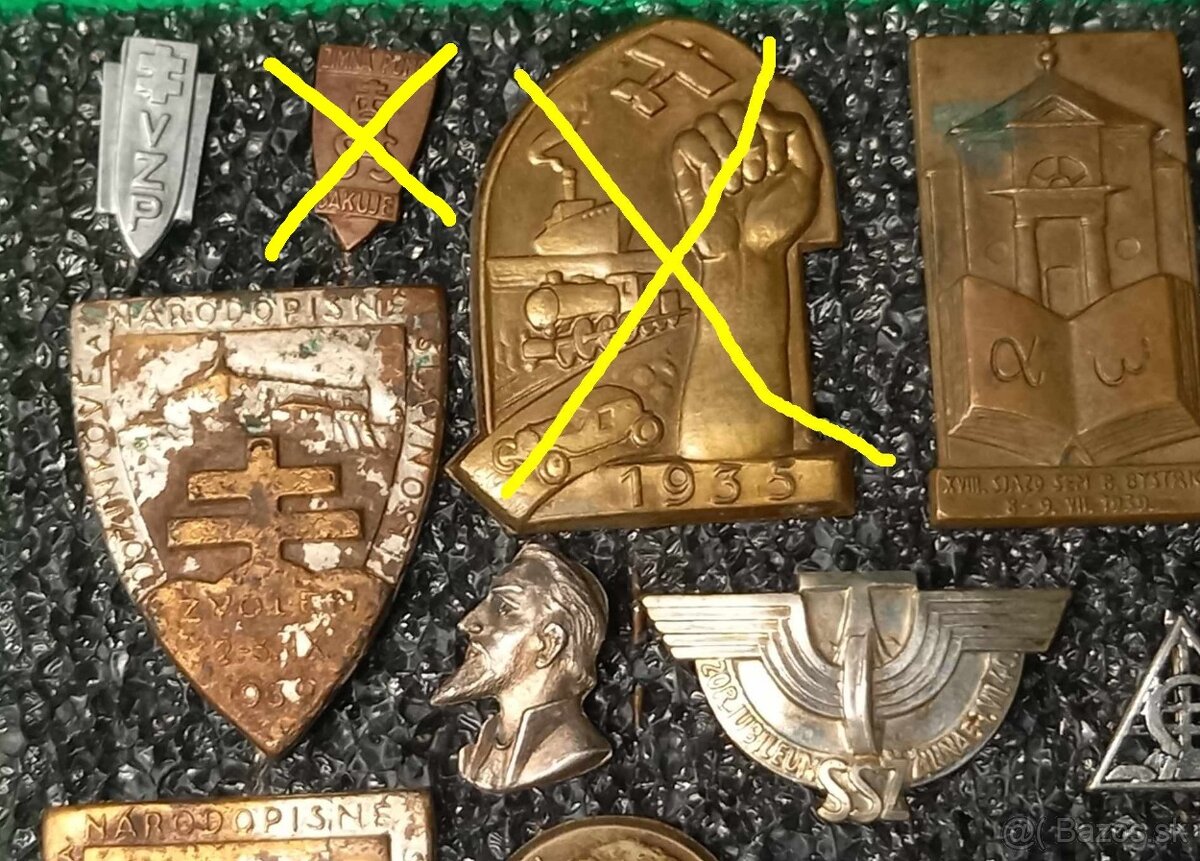 Odznaky - 1. ČSR aj Slovenský Štát - 9