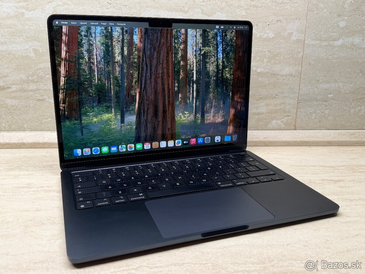 MacBook Air 13.6", M3, 8GB, 256GB, Midnight - 9