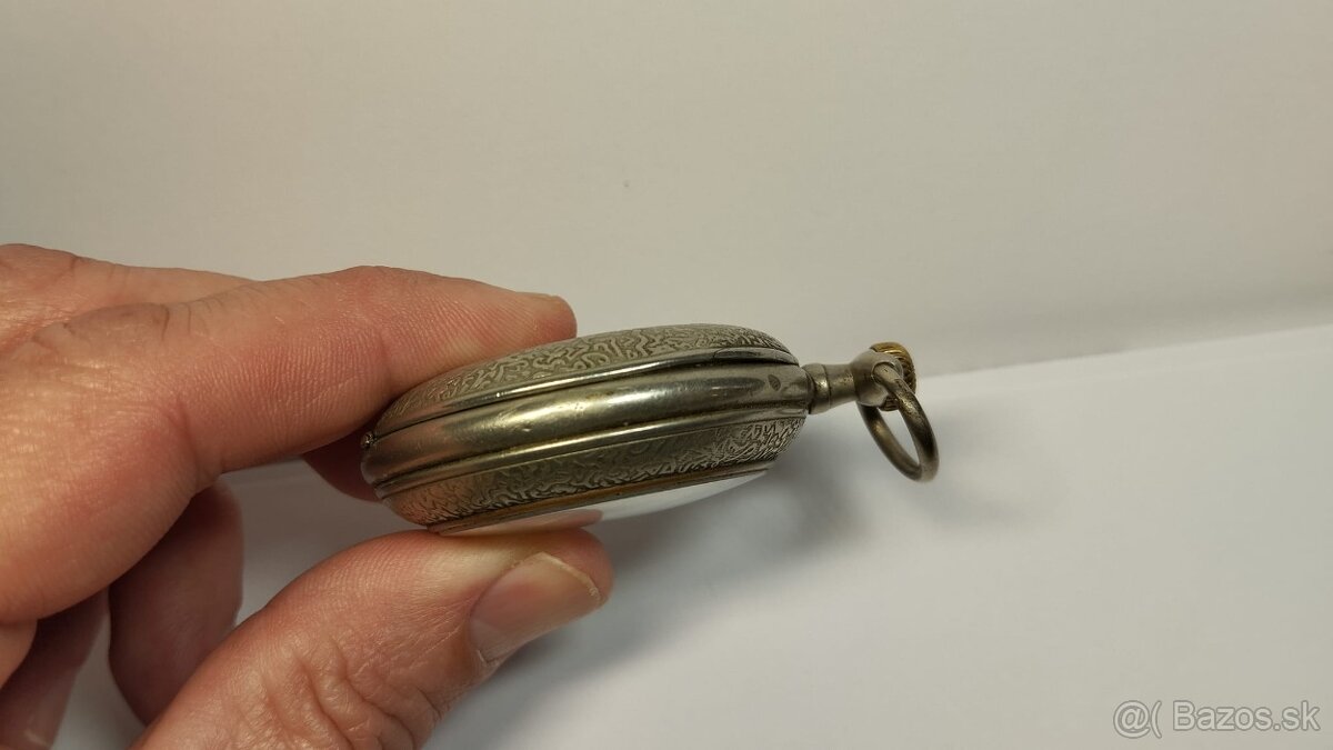 Kapesní hodinky s malovaným ciferníkem - nejdoucí - 9