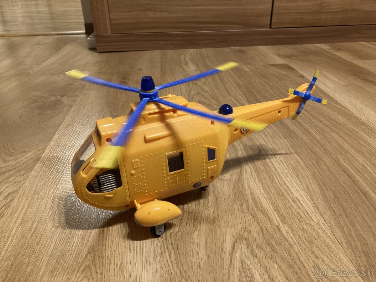 Hasič Sam auta, helikoptéra, drak - 9