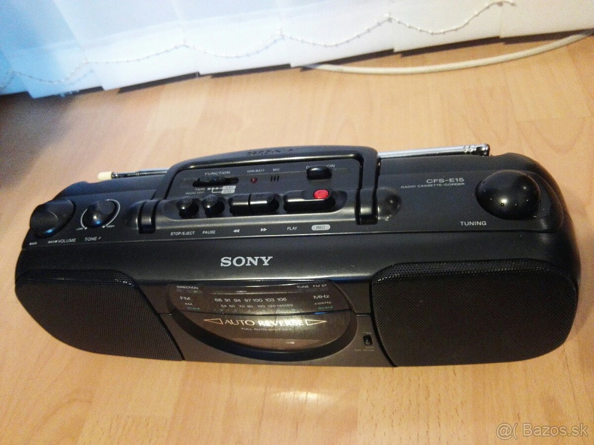 MINI RADIOMAGNETOFON SONY CFS-E15 - 9