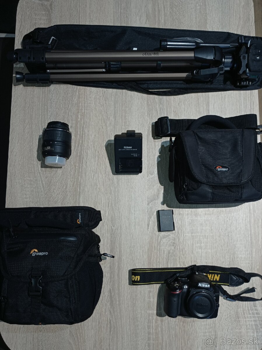 TOP STAV Nikon D3200 + 18-55mm + brašne + statív - 9