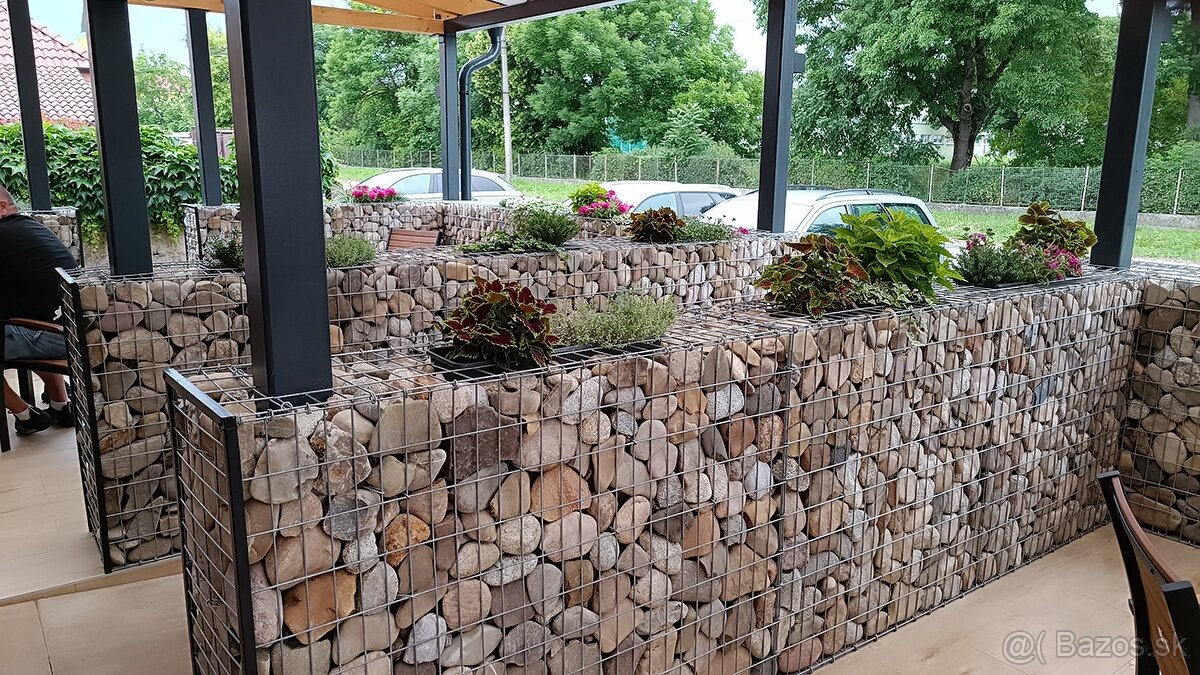 Gabiónové ploty a múry na mieru - 9