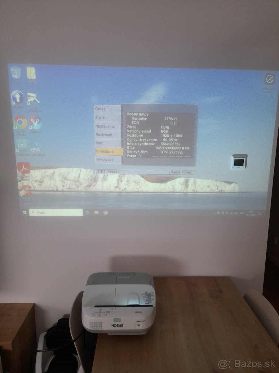 Projektor Epson EB-485Wi - 9