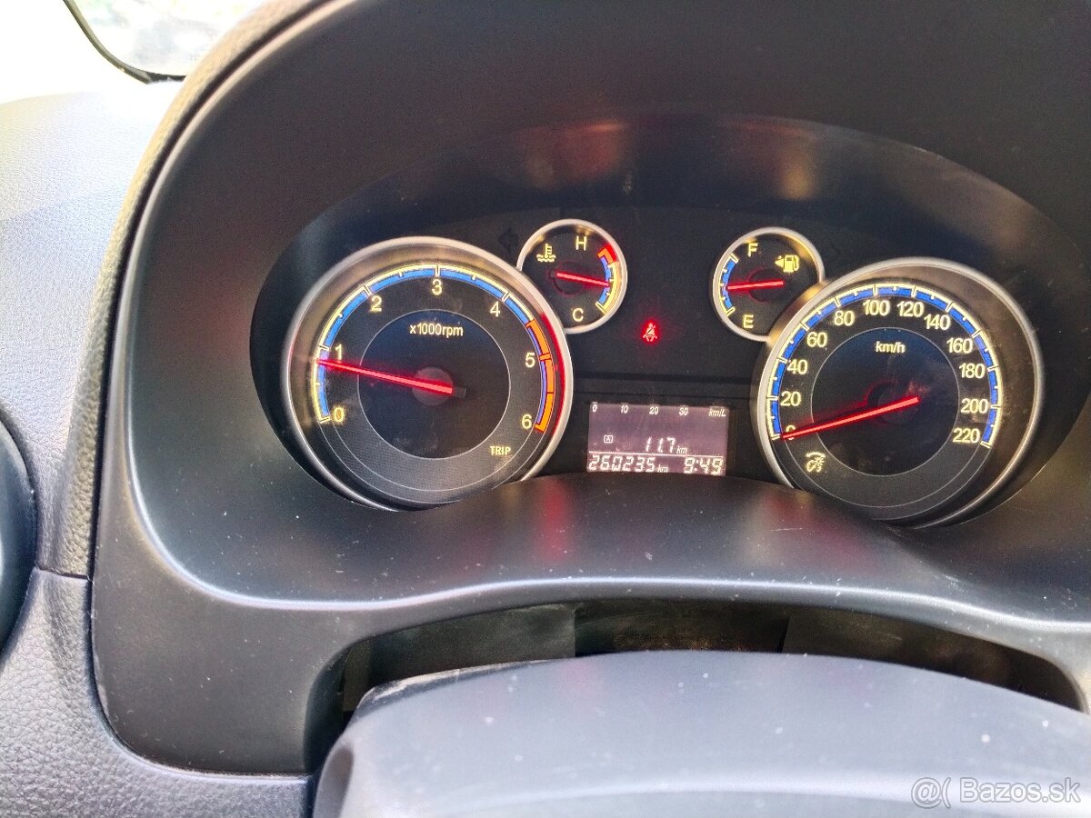 Fiat Sedici 2.0 Multijet, 99 kW, M6, 4x4 - 9