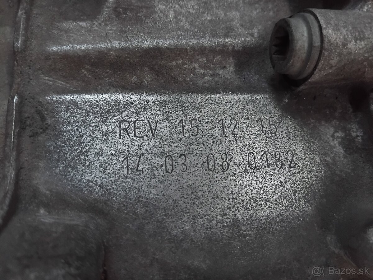 DSG 7 st. prevodovka REV Passat B8 - 9