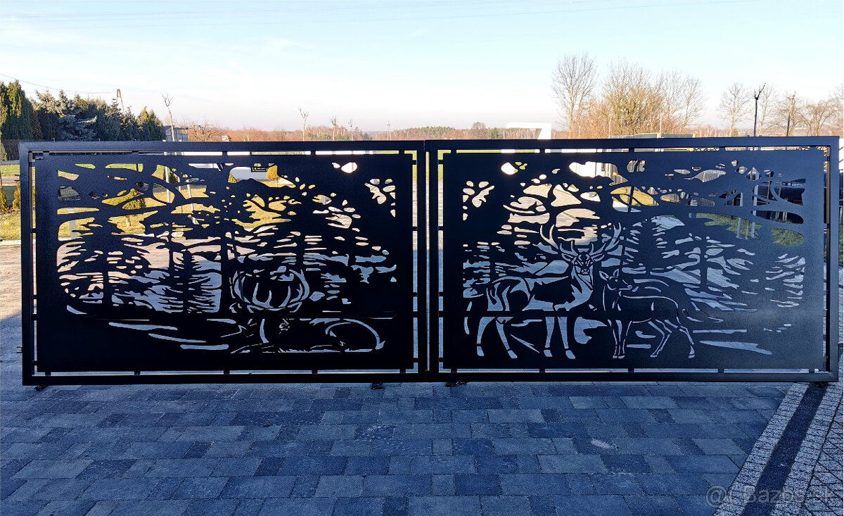 💥Moderné dizajnové brány💥 - 9