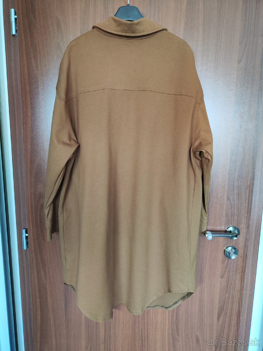Stradivarius košeľový kabát oversize M - 9