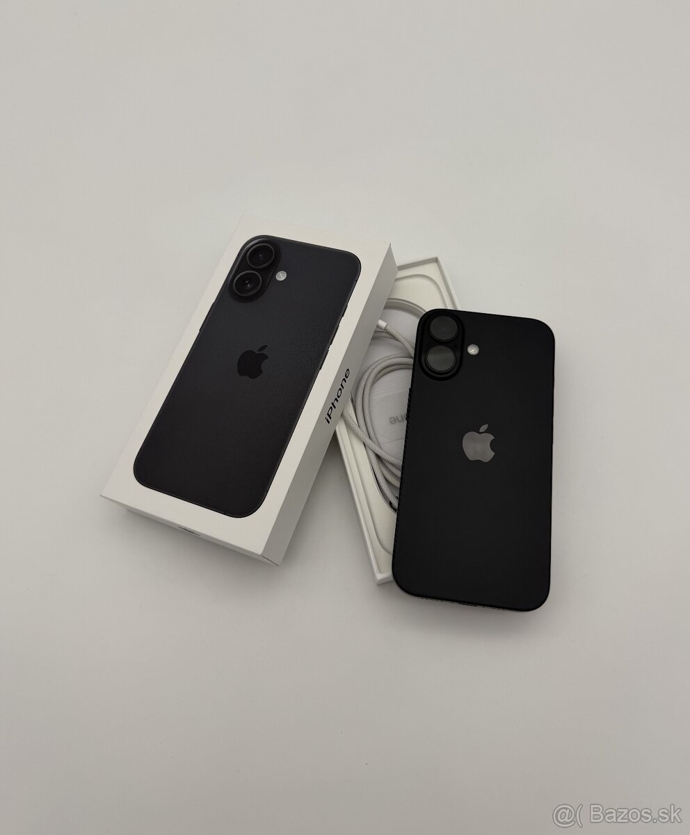 iPhone 16 128GB Black + ZÁRUKA - 9