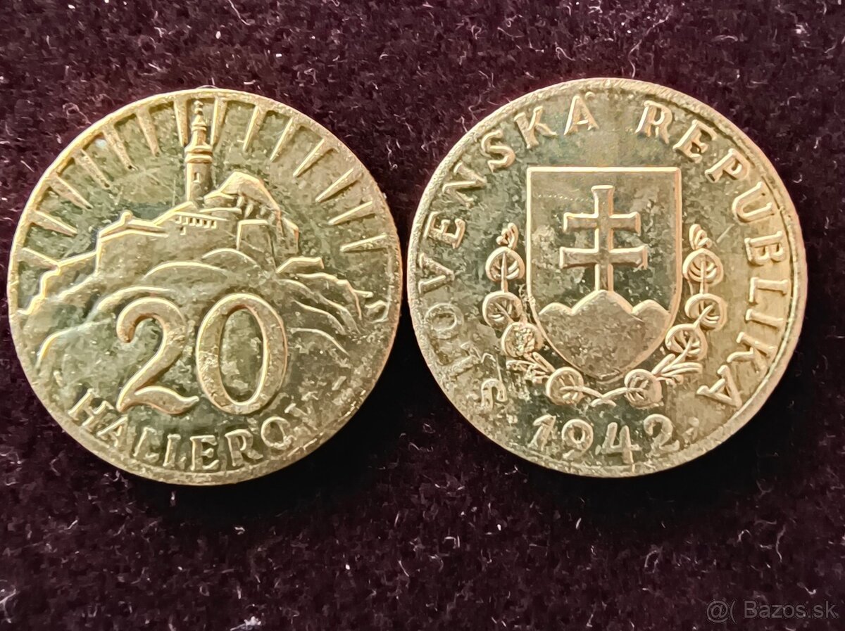 VZÁCNE MINCE REPLIKY: SLOVENSKÝ ŠTÁT-nezrealizované návrhy - 9