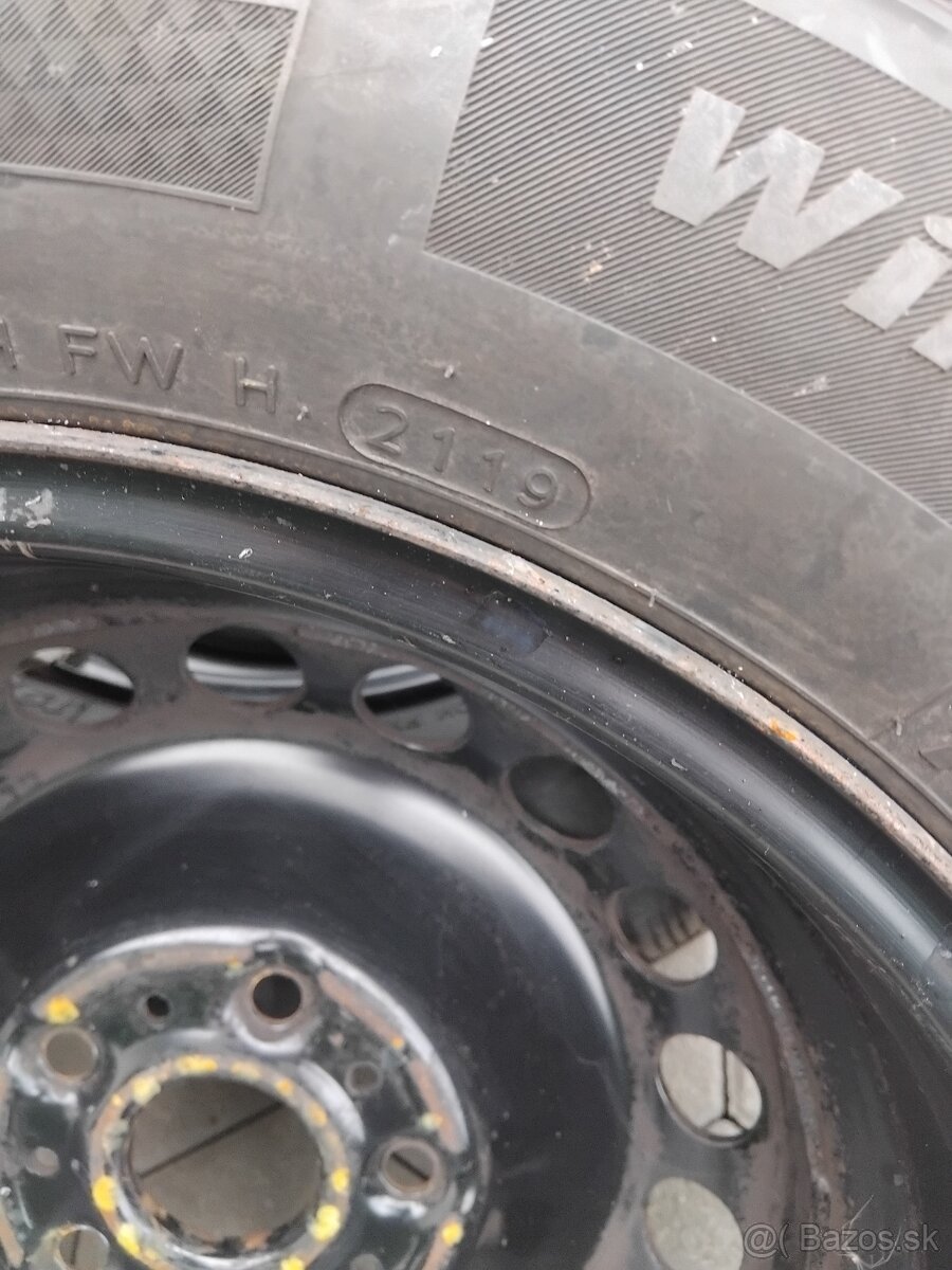 Zimne pneumatiky na diskoch 195/65R15 - 9