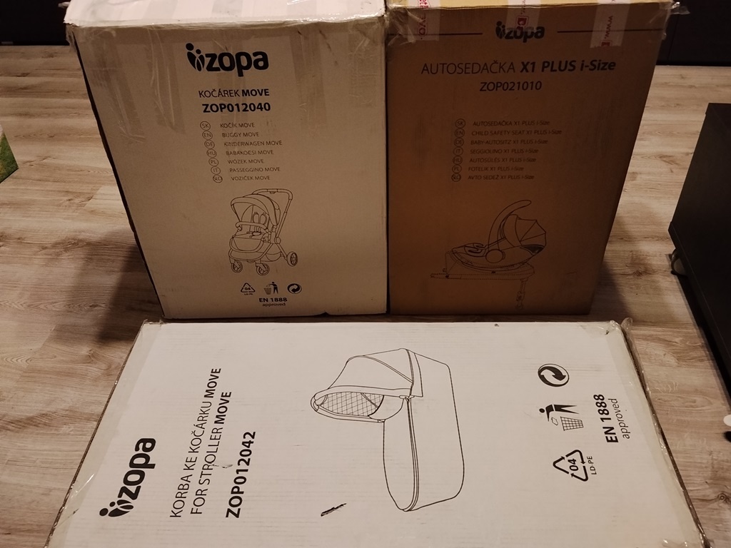 Trojkombinácia kočík Zopa move - 9