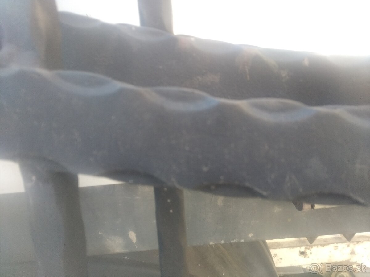 Kovaná brána pozink + farba - 9