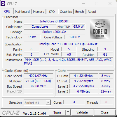 Herný PC Intel i3-10100F / RX 580 8GB Nitro+ / CS2 (150-220) - 9