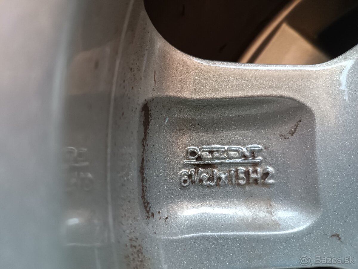 Predám elektróny 195x65 R15 5x114,3 - 9
