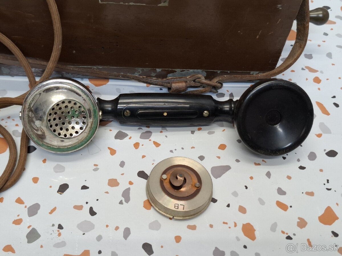 GFELLER 》Model 1926 》POĽNÝ TELEFON 》 WW2 - 9