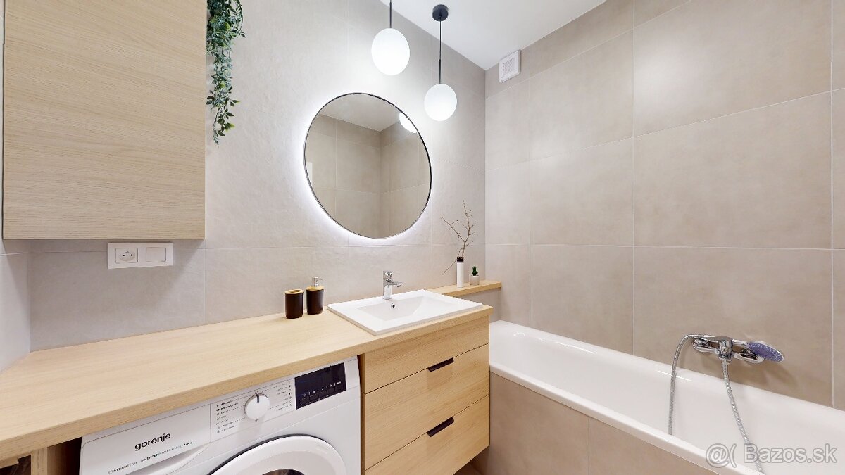 Slnečný, zariadený 2 izbový byt, parkovanie, novostavba - 9