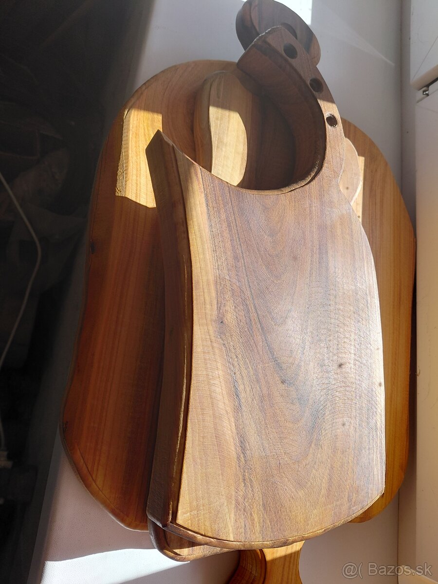 Dosky doska na krajanie orech čerešňa - 9