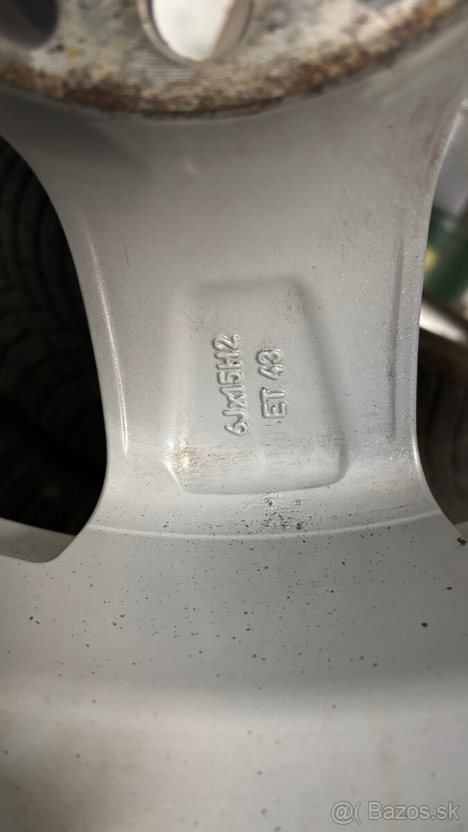 Alu Disky 6Jx15 ET43 - 9