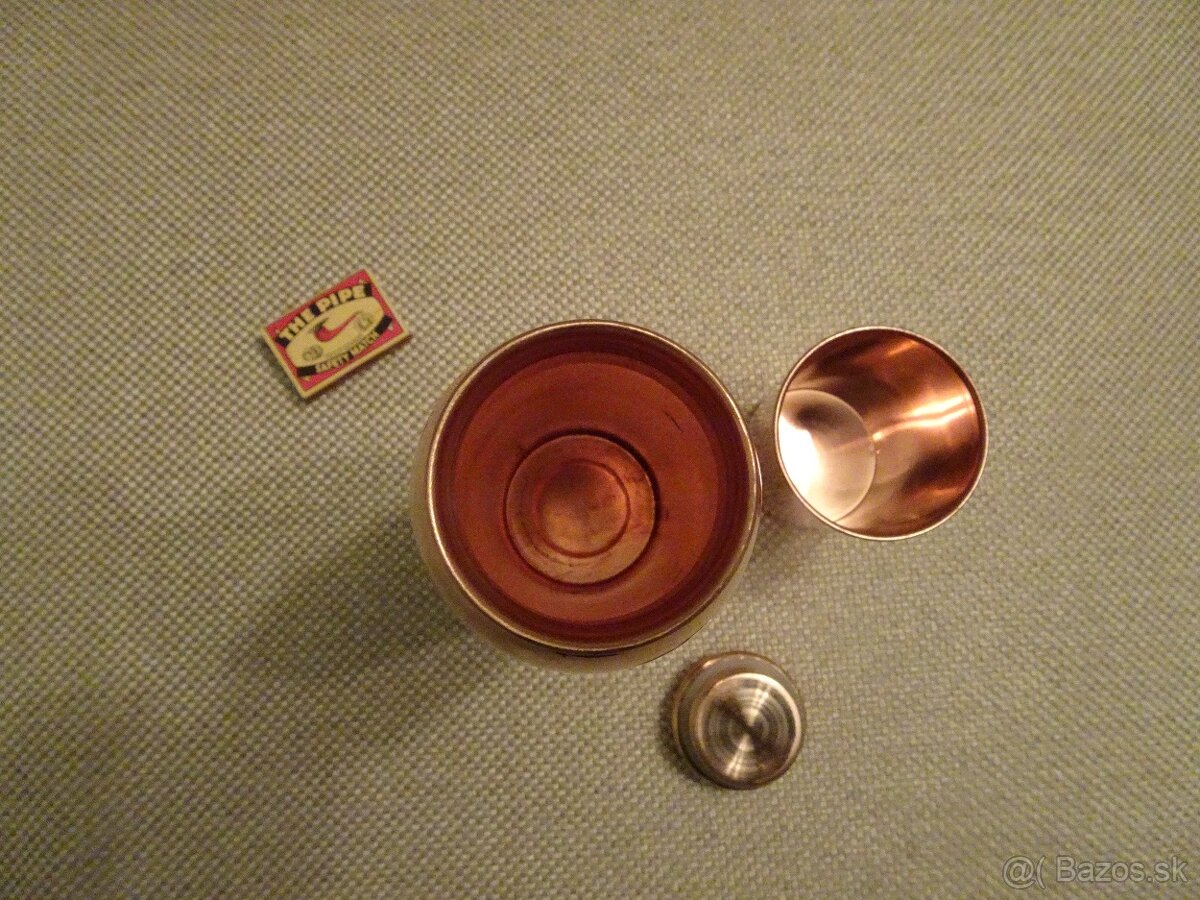 Predám veľkú medenú fľašu s kvalitnou medenou zátkou - 9