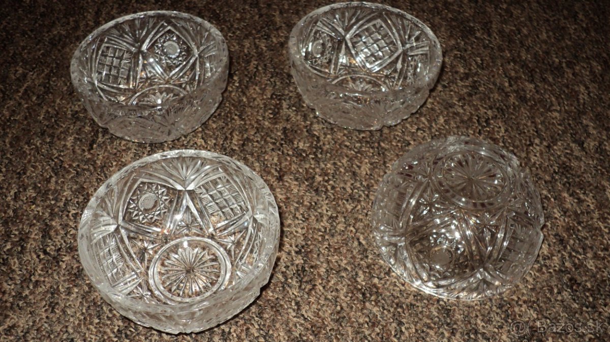 Brúsené sklo. RETRO. - 9