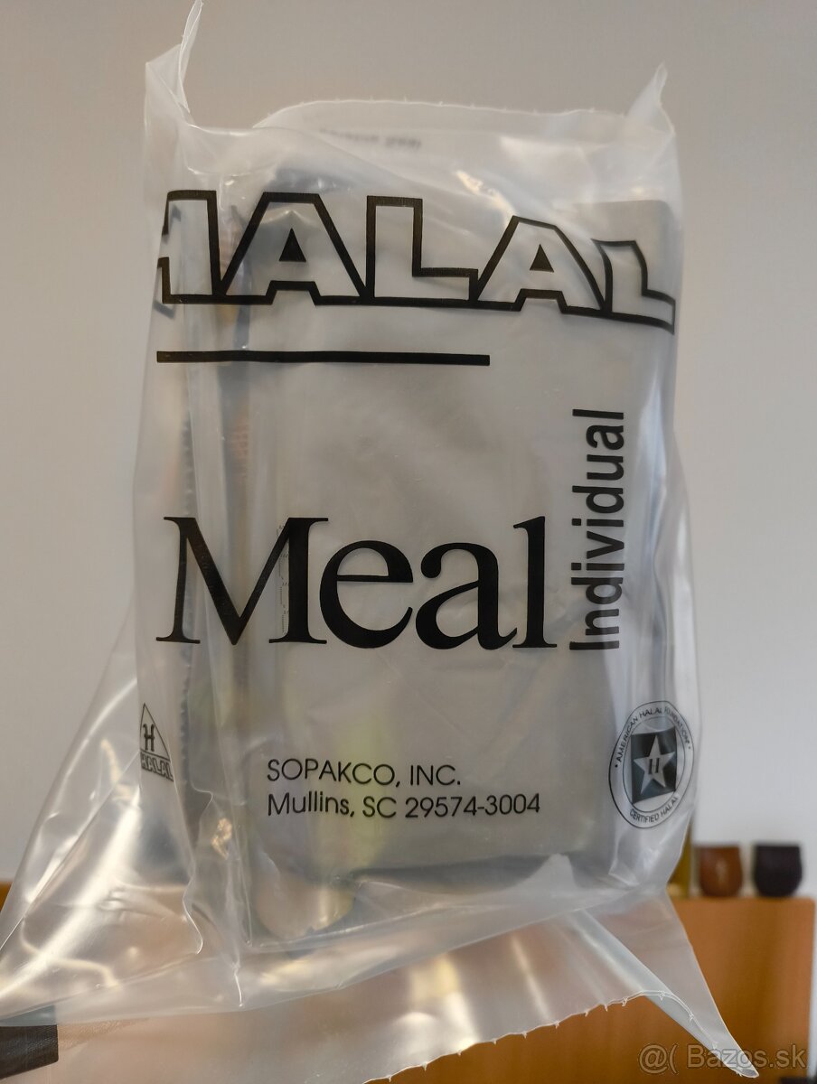 MRE Usa Army 🇺🇲 Halal edícia 🍝🍴 - 9