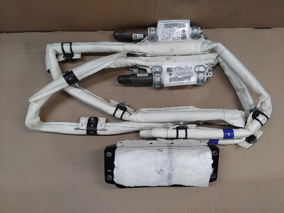 airbagy, bezpečnostné pásy Golf 6 - 9