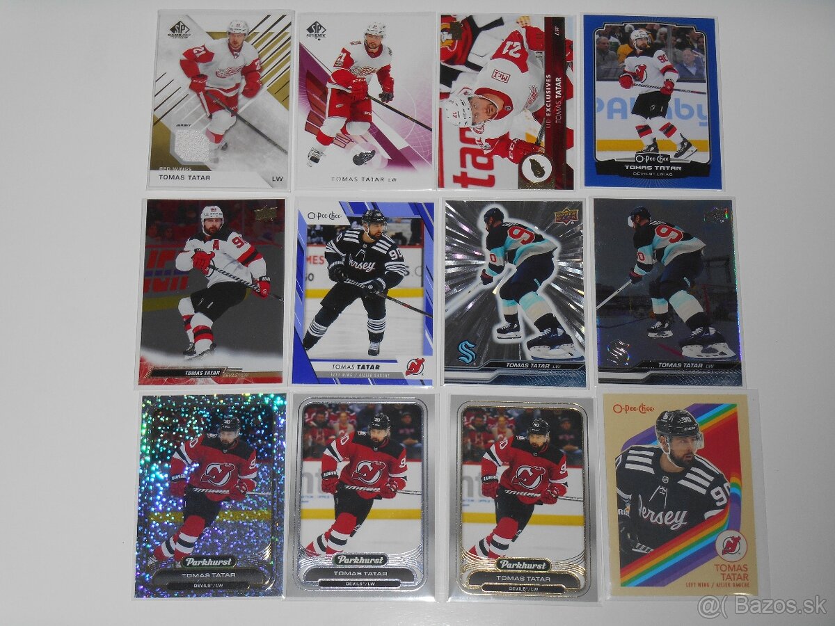 TOMAS TATAR hokejove karty - 9