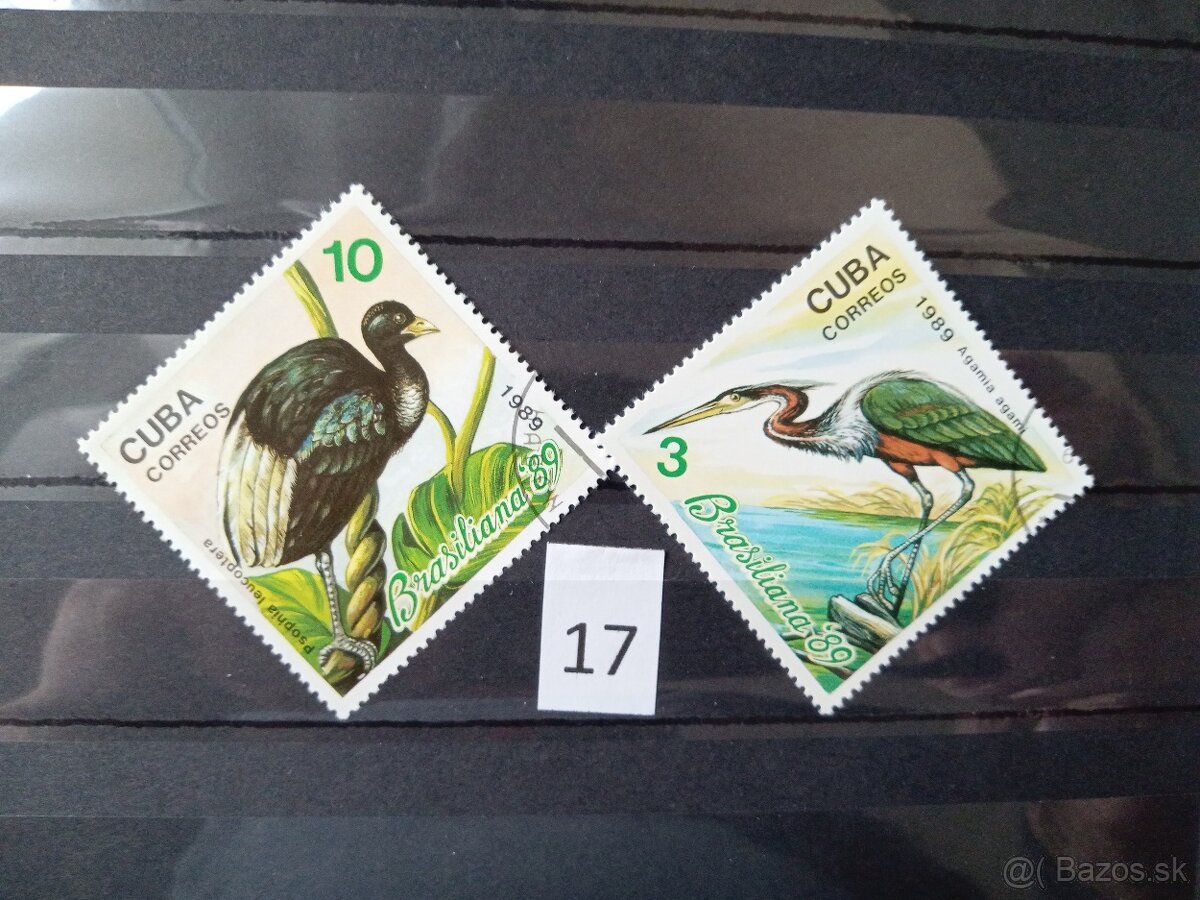 Poštové známky č.491 - AMERIKA a KARIBIK I. - 20 sérií - 9