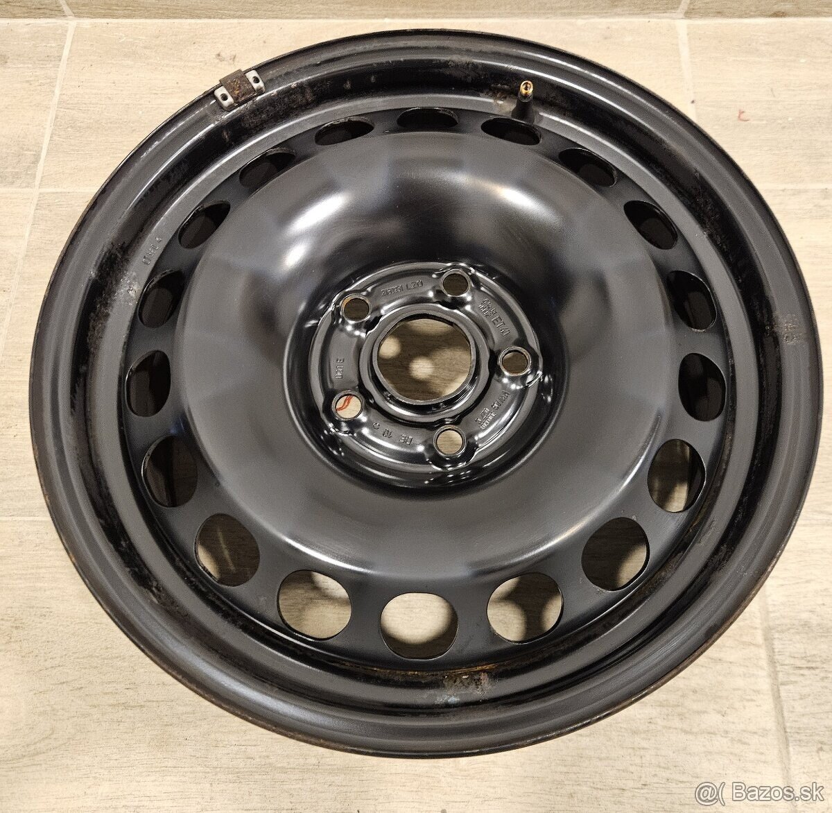 Originálne plechové disky VW - 5x112 r16 - 9