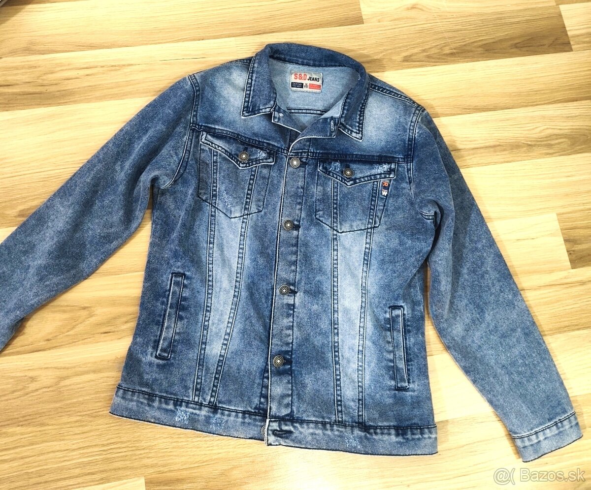 ZIMNÁ BUNDA CHLAPČENSKá NEPREMOKAVÁ 170-176 - 9