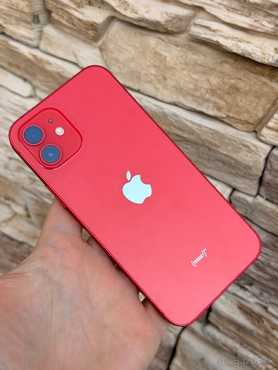 Apple iPhone 12 128GB Červený - 9