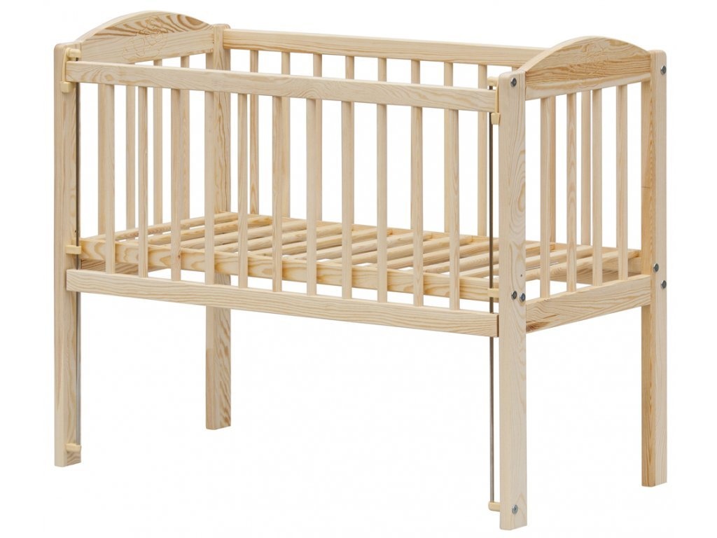 Detská postieľka BABY Scarlett ECO - borovica - 9