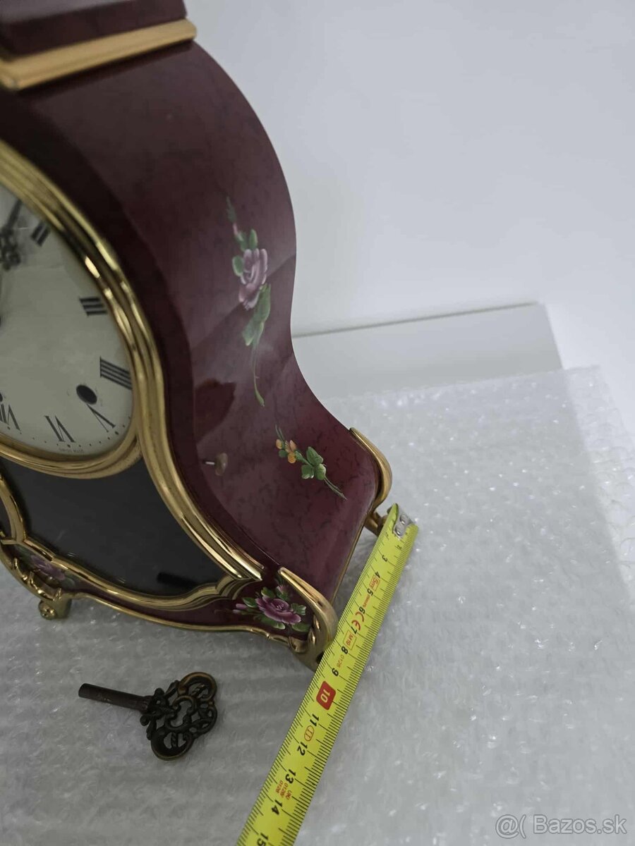 Krasne maľované stolové hodiny - 9