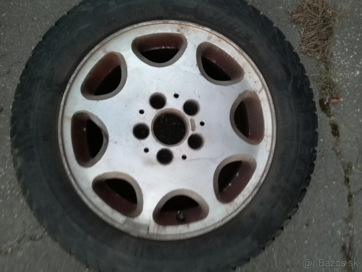 Mercedes Alu disky R15 -Dve sady - 9