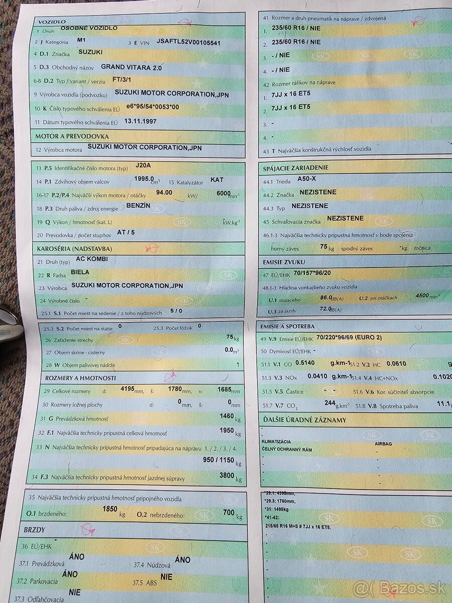 Suzuki Grand Vitara 2.0i - 9