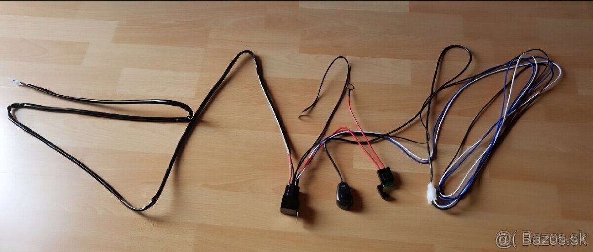 Kabeláž na led rampy - svetla
- 9