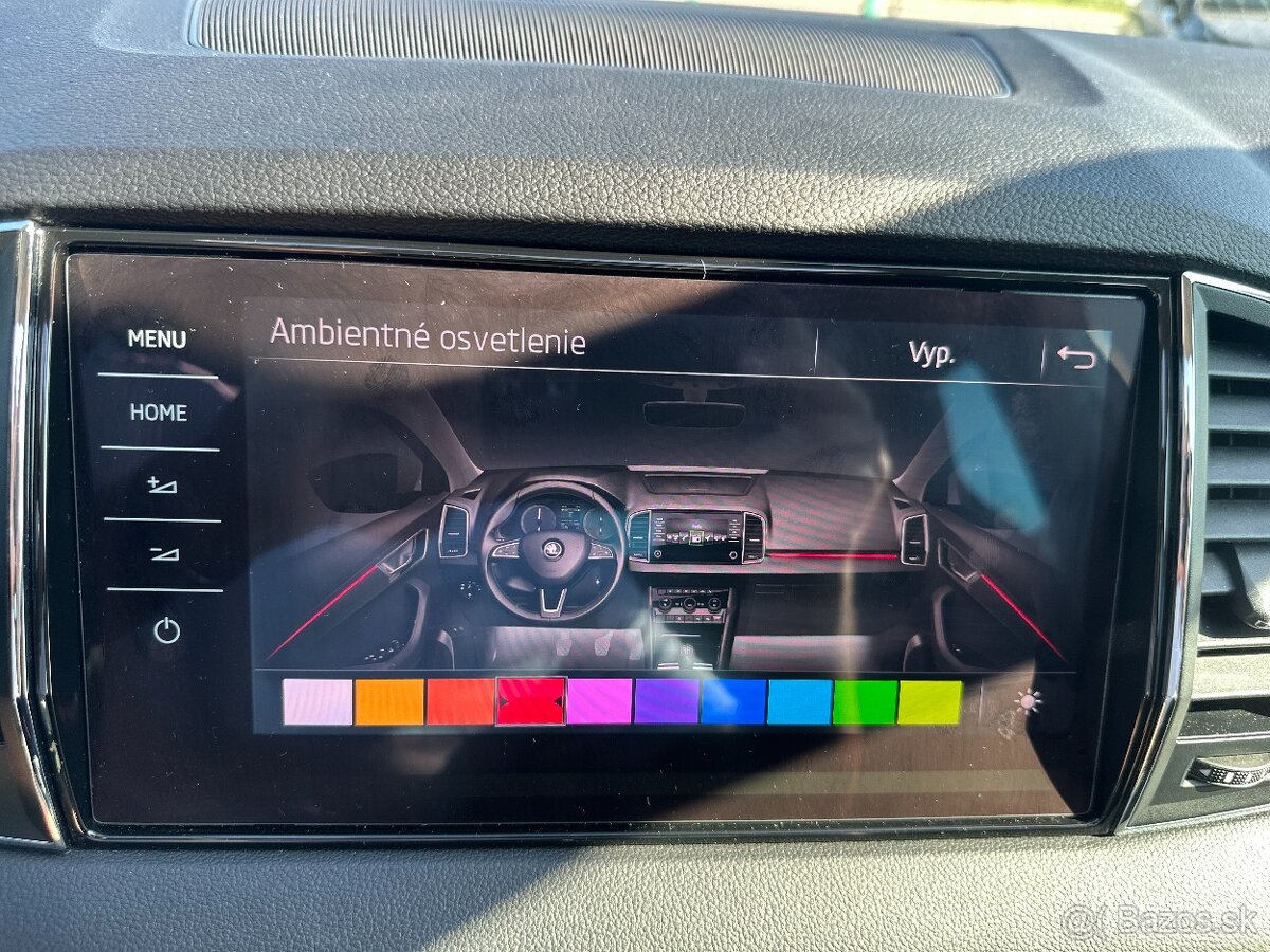 Skoda karoq interier Sportline 1.5tsi-rv:05/2019-181tis-TOP - 9