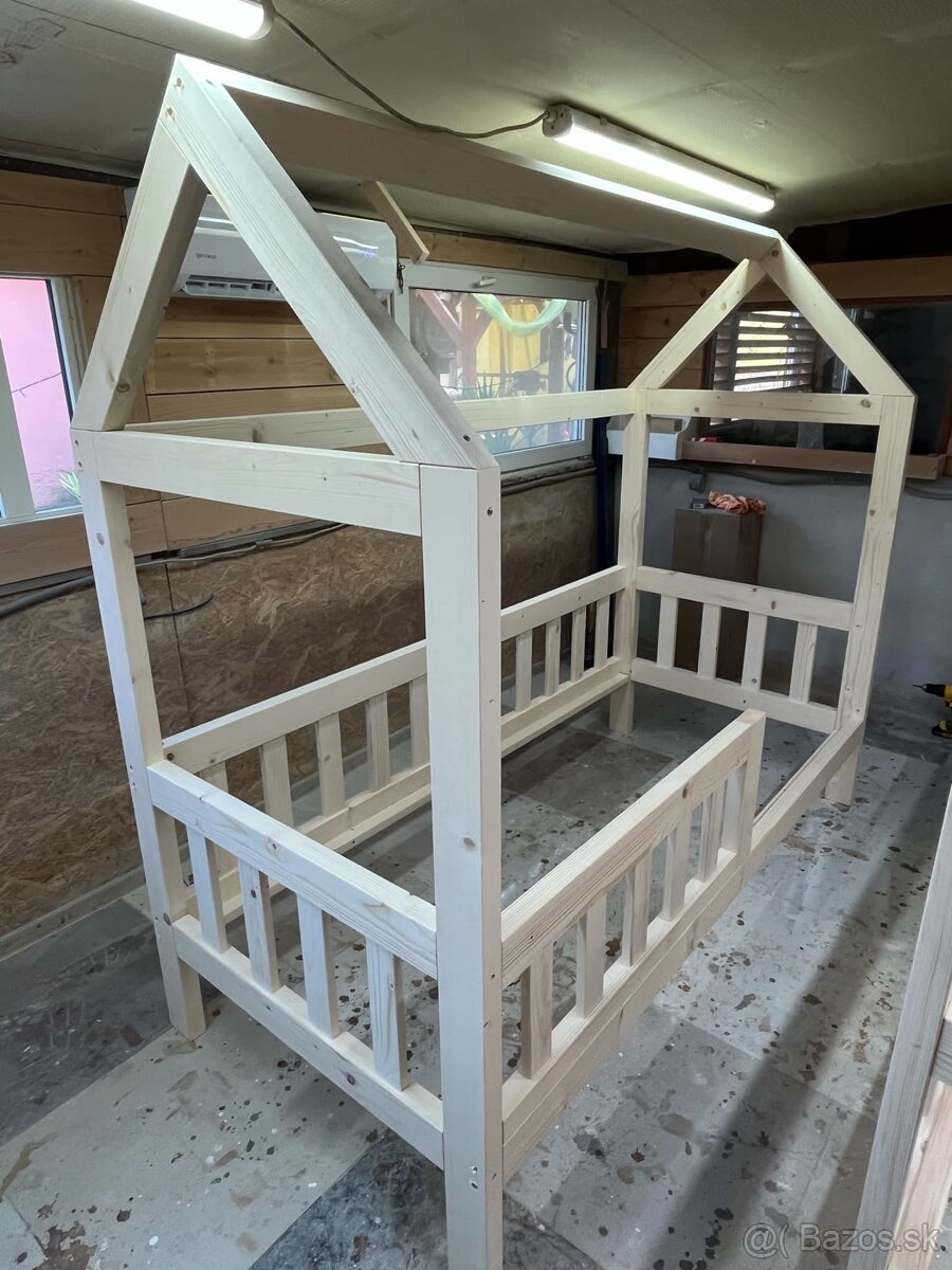 detska domcekova postel - 9