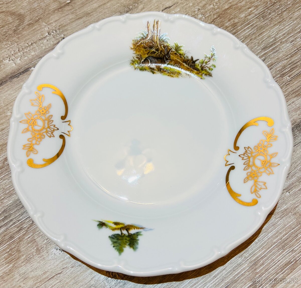 Jedálenska súprava s poľovníckym motívom pre 6 osôb - 9