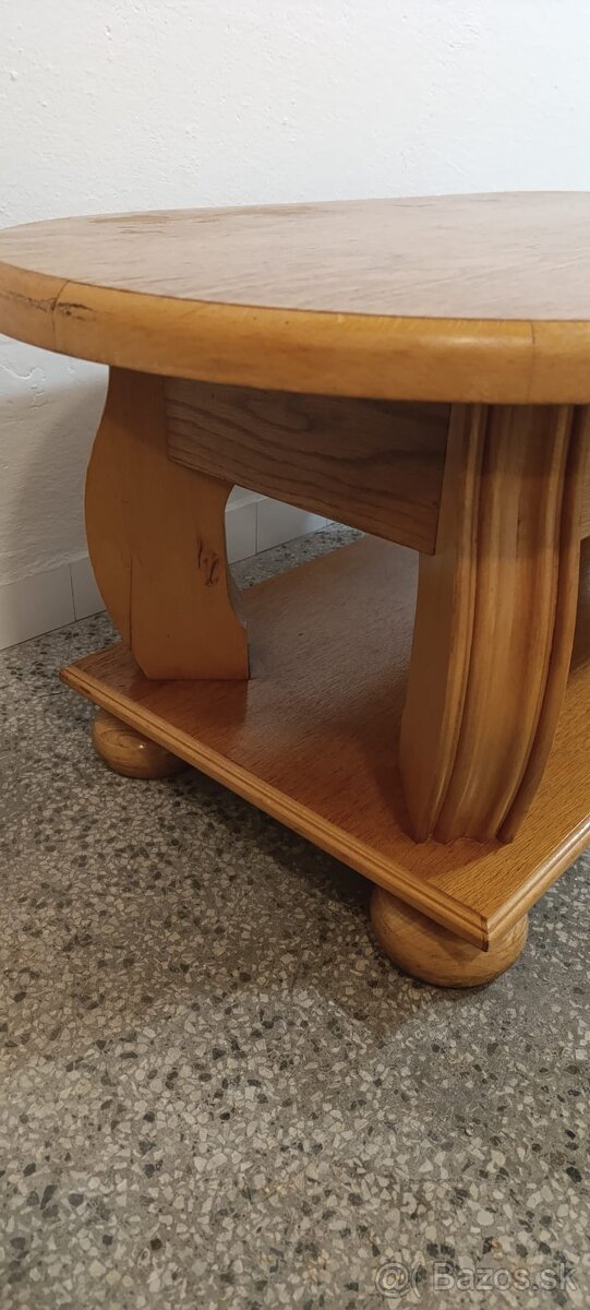 Konferenční stolek, masív, Nábytek s příběhem - 9