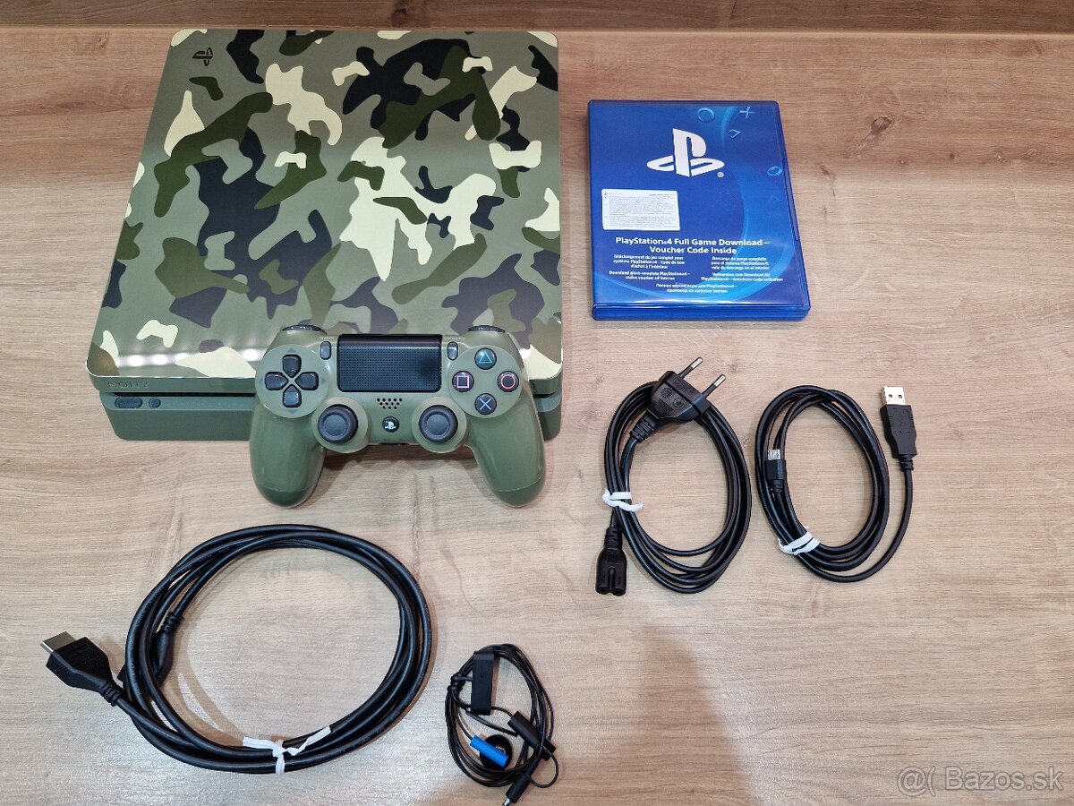 Predám PS 4 limitovaná edícia Call of Duty WWII - 9